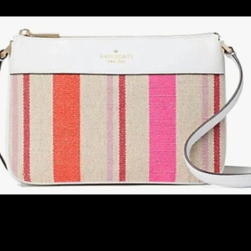 KATE SPADE NEW YORK LEILA Triple Gusseted Cross Body Bag